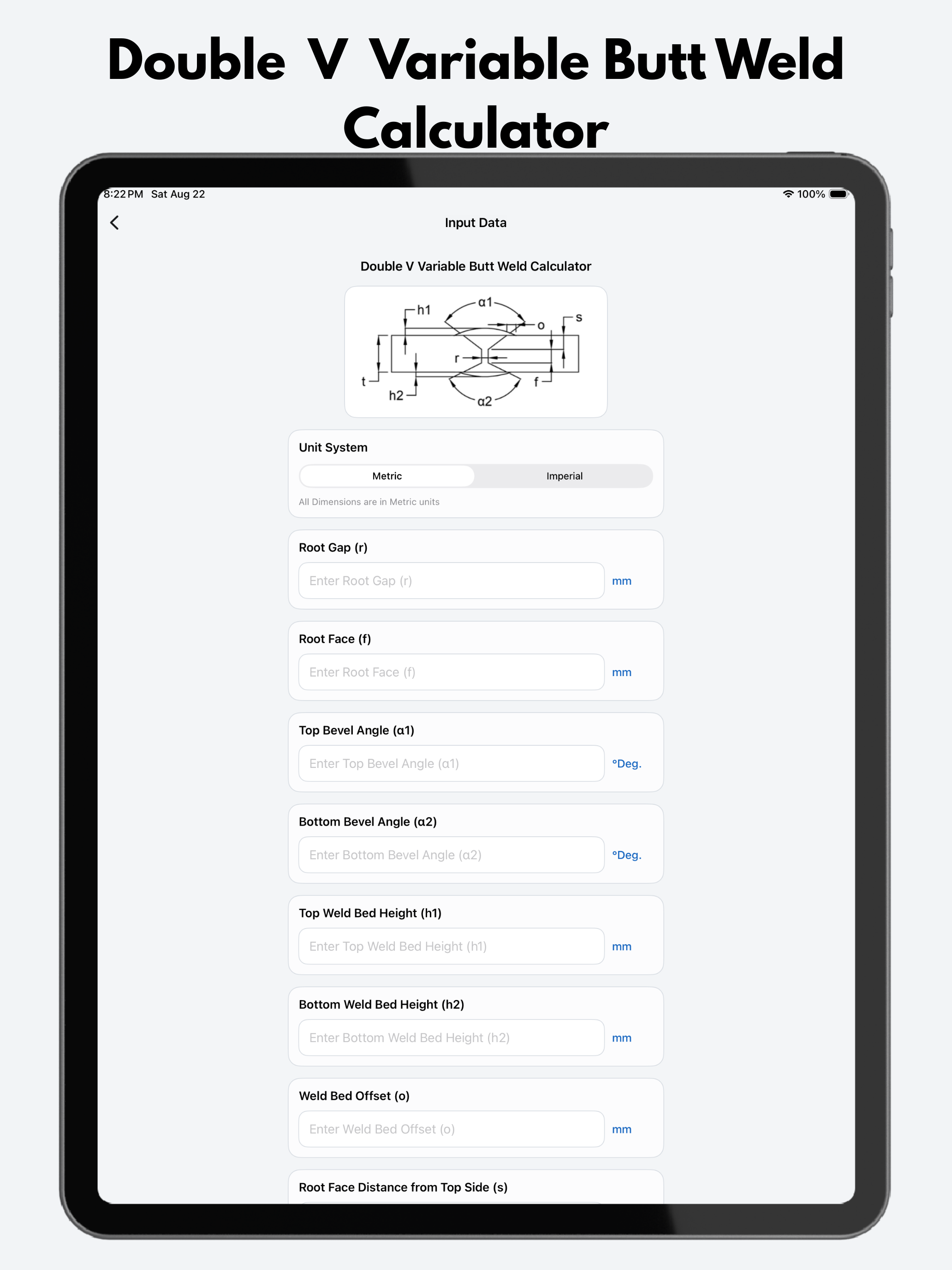 Welding Weight Calculator Pro screenshot 15