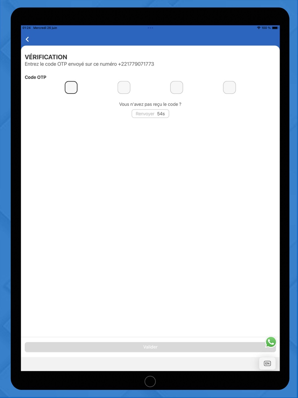 iPad screenshot