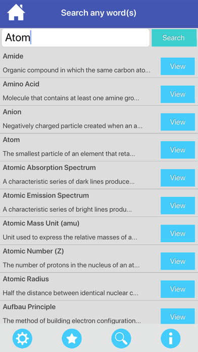 Chemistry Education Flashcards Screenshot
