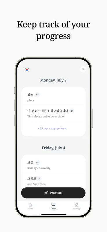 Tenmin - Language Learning screenshot 3 of 5