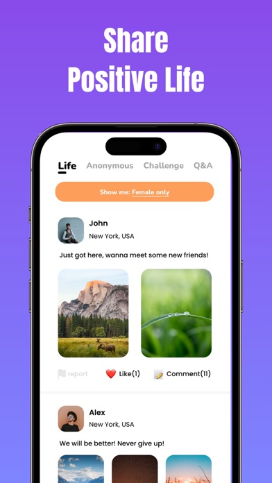 HOPE - STD Chat & Herpes Date Screenshot