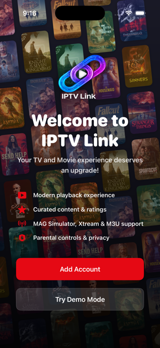 IPTV Link: Player & M3U Stream Screenshot 1 of 10