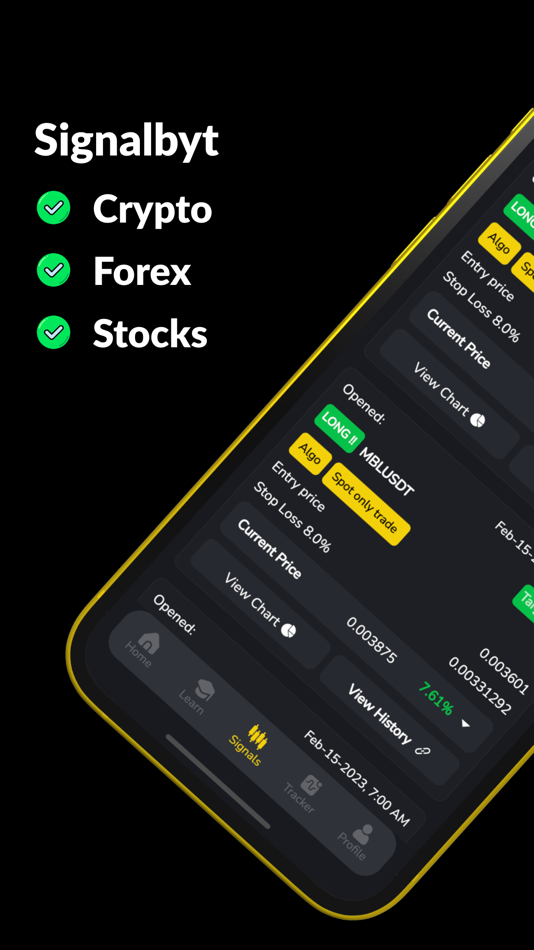 #10. Signalbyt: AI Trading Signals (iOS) By: Codememory LLC