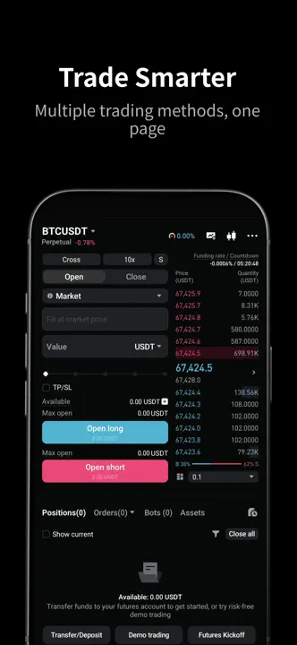Bitget- Trade bitcoin & cryptoのスクリーンショット（9/9）