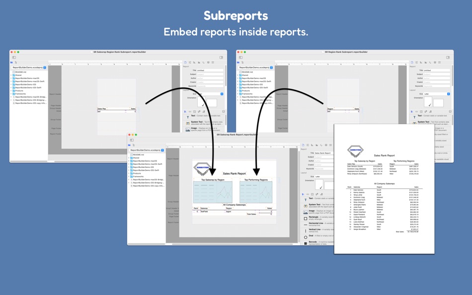 #4. Report Builder for Xcode (macOS) 게시자: neuObjects Incorporated