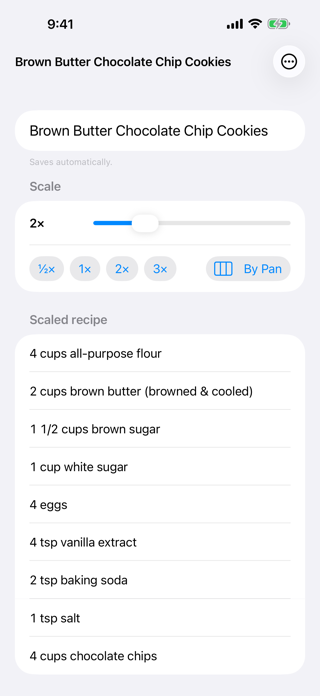 Scale That Recipe Screenshot 2 of 3