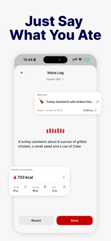 AI Calorie Tracker: Nutrinixy iPhone screenshot