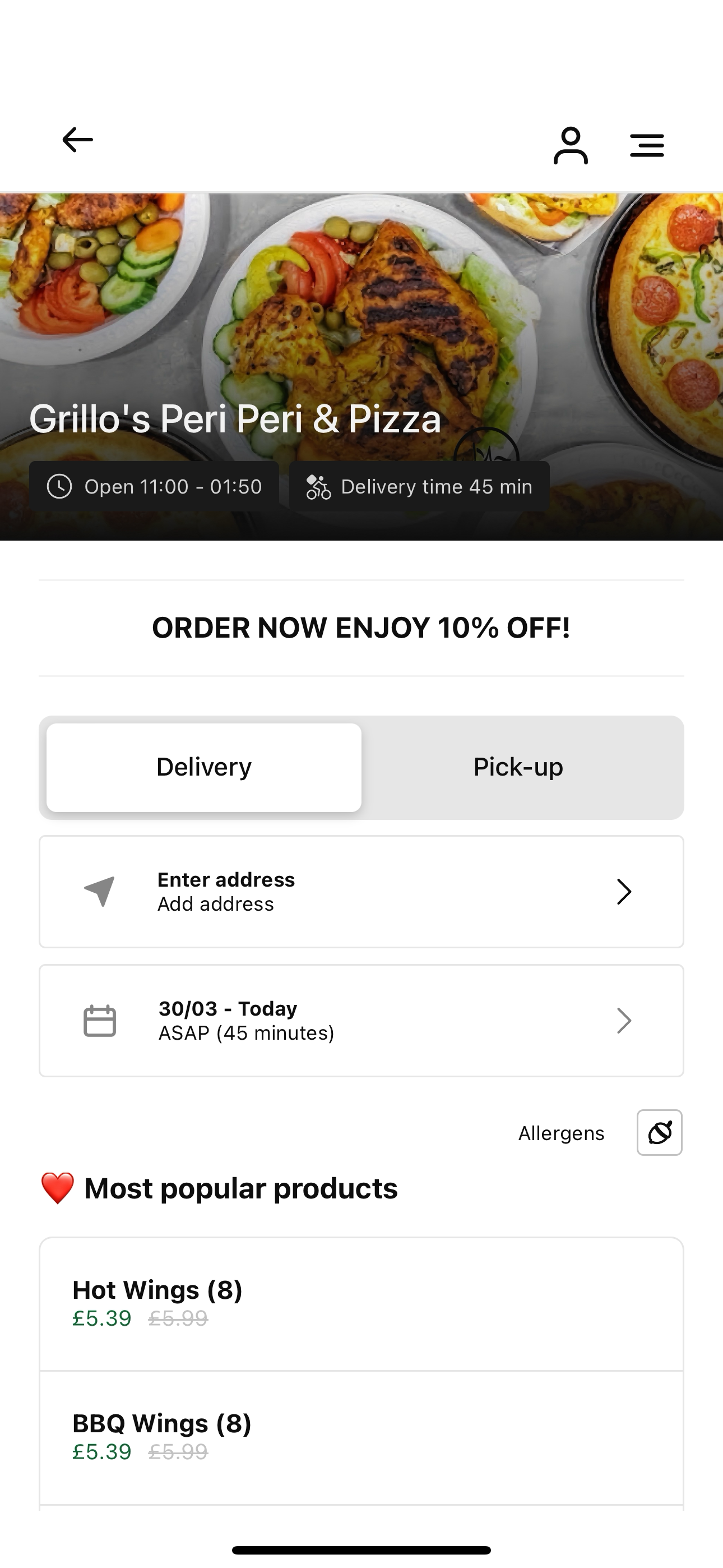 Grillo's Peri Peri & Pizza