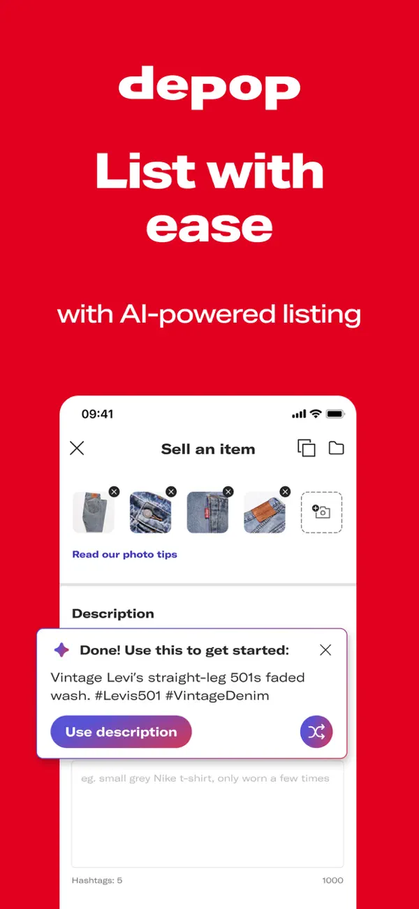 Screenshot #3 pour Depop - Buy & Sell Clothes