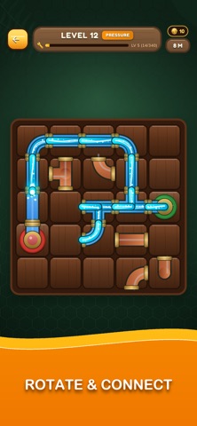 Pipe Connect Flow Puzzle Screenshot 1 of 6