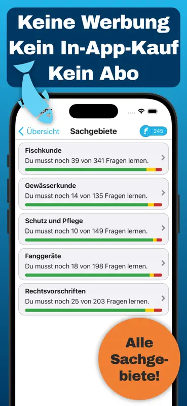Fischer Lernfragen Bayern screenshot 3 of 10