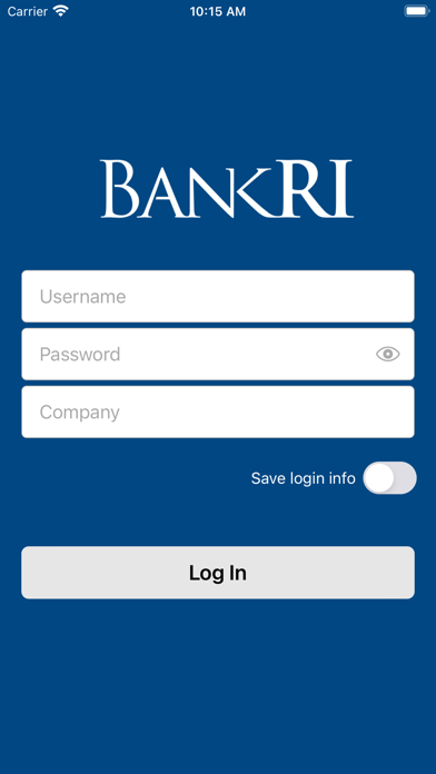 BankRI Deposit XPress Screenshot