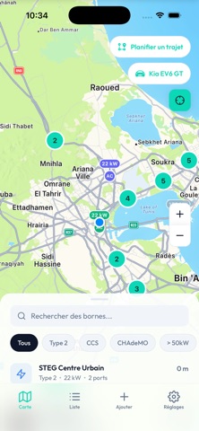 CharJ - EV Map Tunisia Screenshot 4 of 10