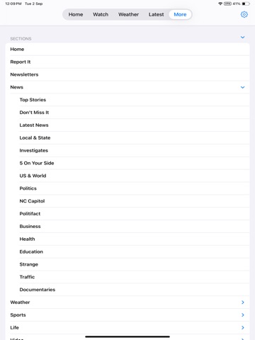 WRAL News Mobile iPad screenshot 6
