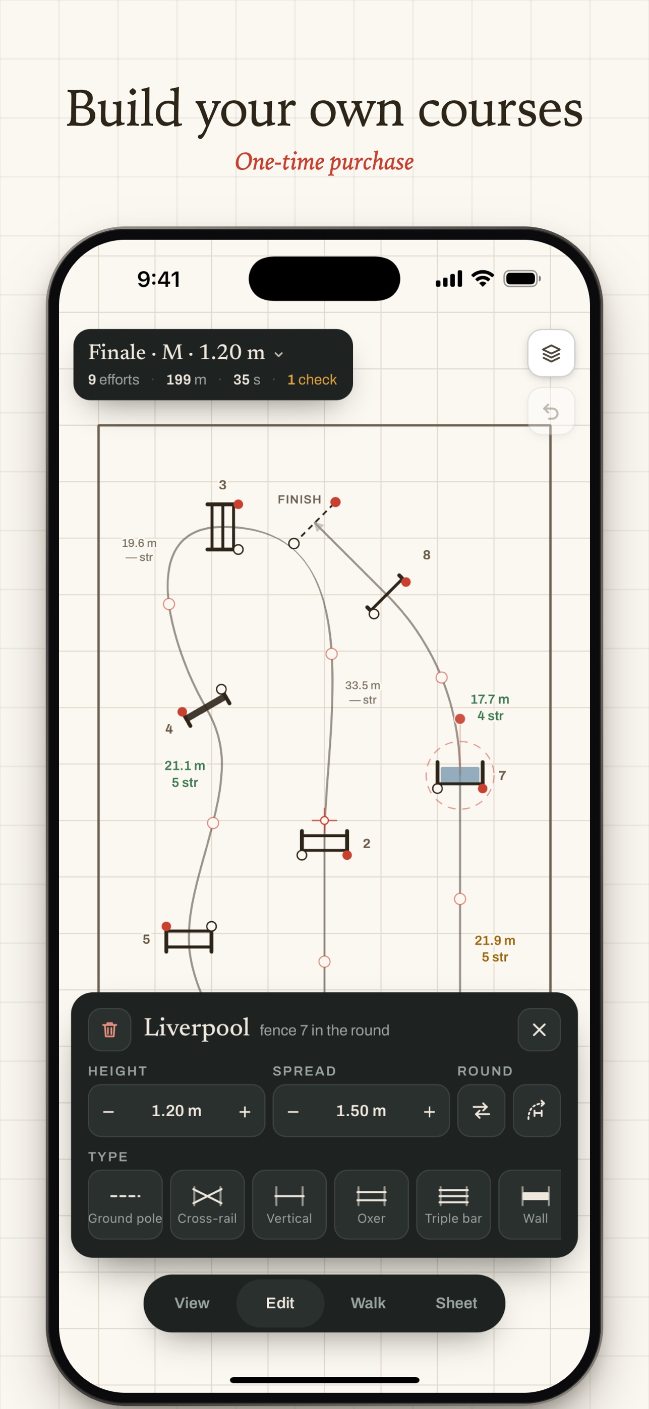 Screenshot 4 of Cavaletti: Course Planner