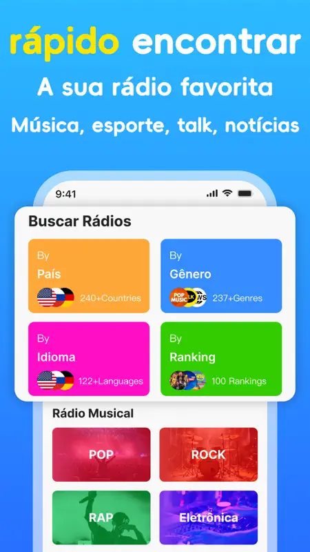 Rádio FM – Estações Ao Vivo screenshot 2 of 6