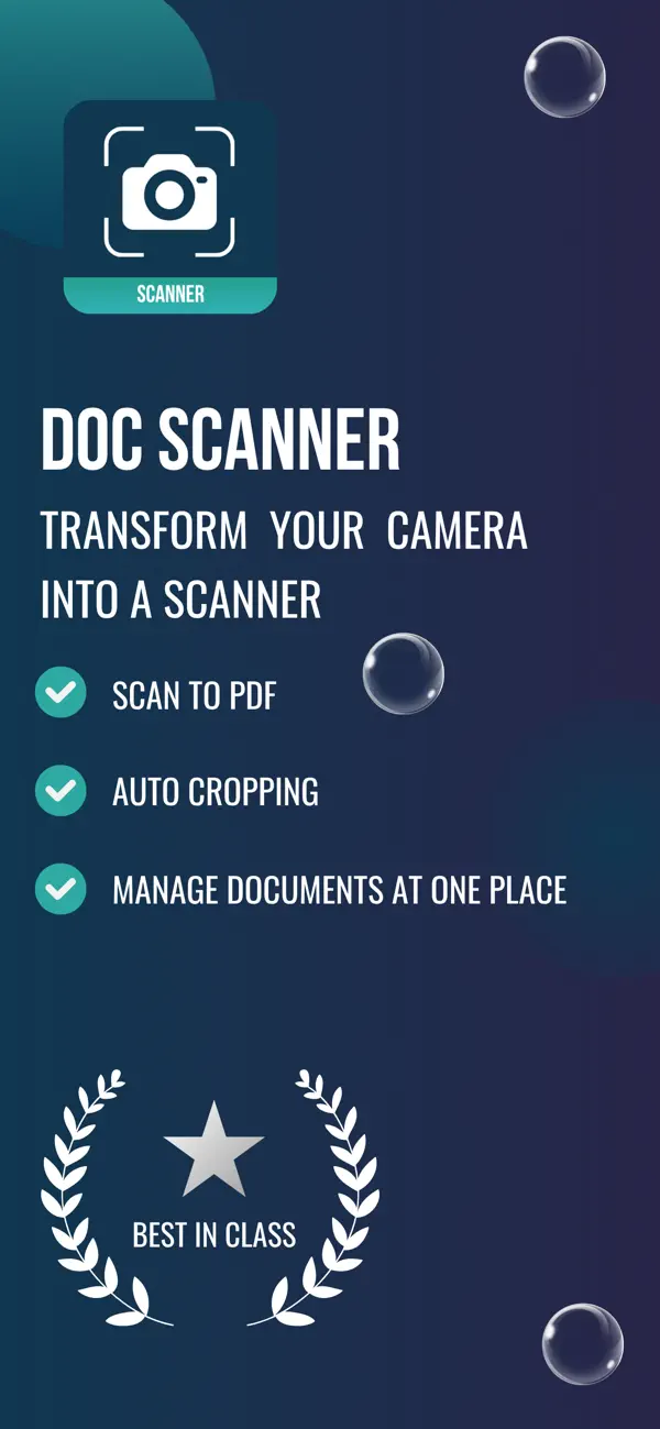 Screenshot #1 pour Doc Scanner: Scan & Edit