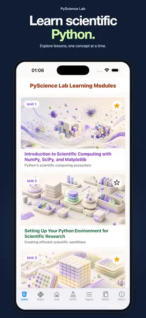 PyScience Lab screenshot 4