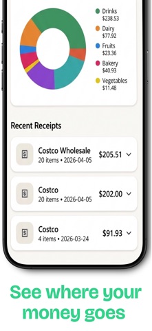 Grocyy - Receipt Scan & Track screenshot