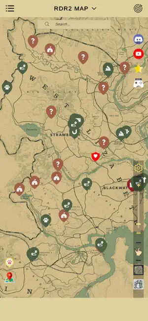 MapWizard: RDR2 Map & Tracker screenshot 1