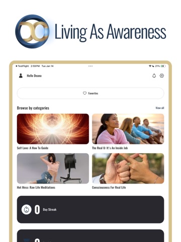 Living As Awareness w/ Deana C