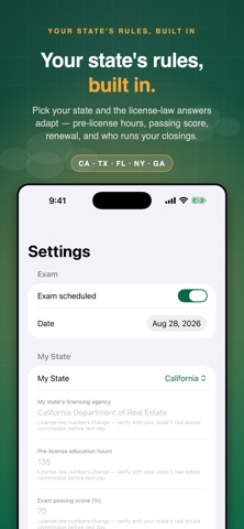 RealtyPrep: License Exam Screenshot 1 of 4