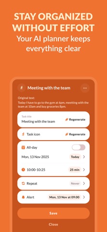 Alba：AI 每日计划 screenshot