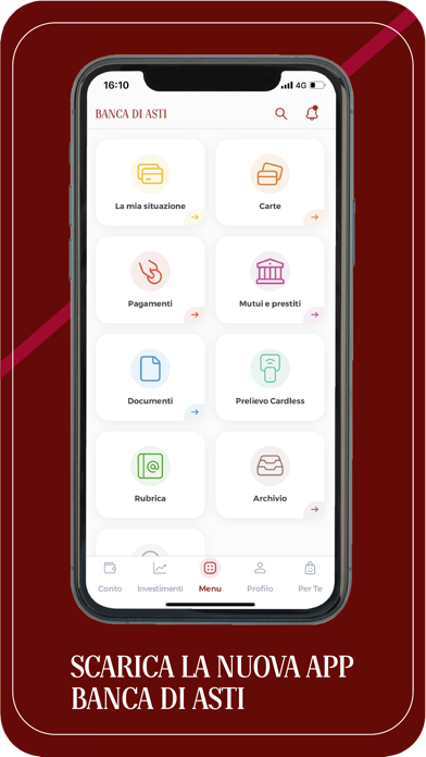 Banca di Asti iPhone screenshot 5 - Finance app
