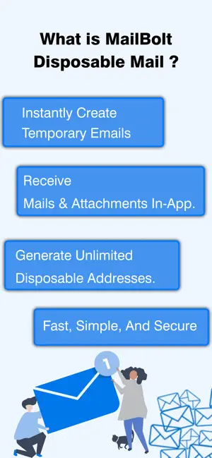 MailBolt Disposable Mail screenshot 1