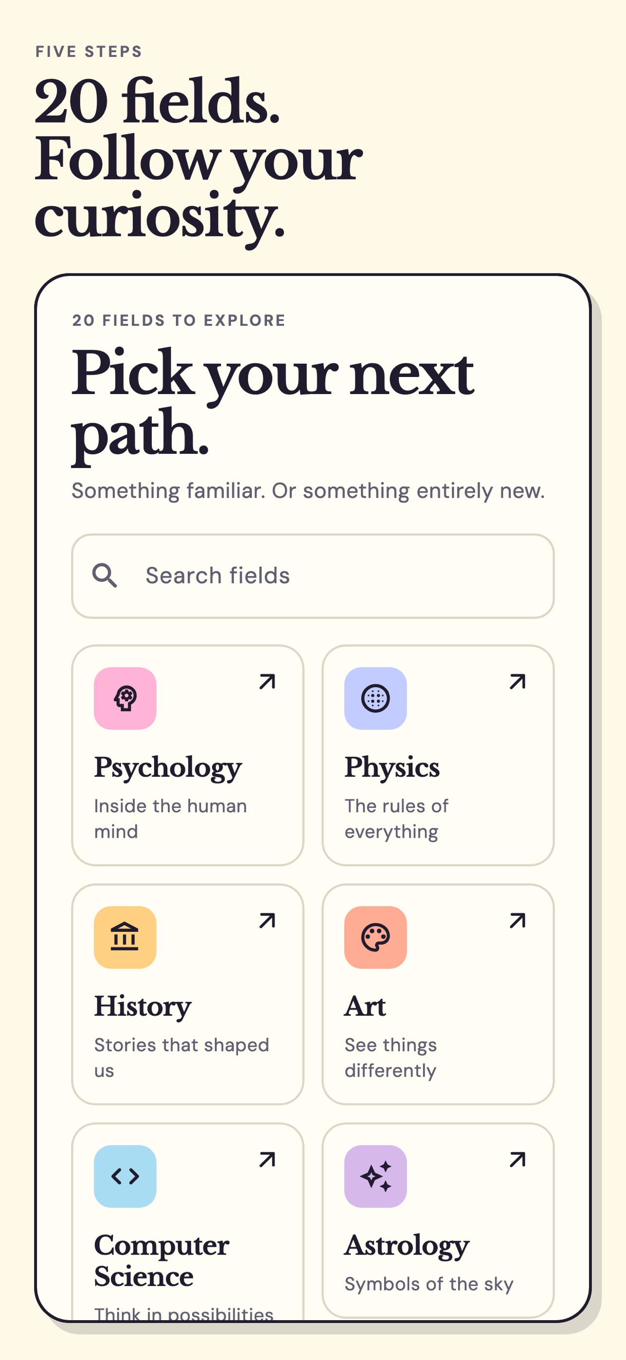 Screenshot 2 of 5 Steps: Daily Knowledge