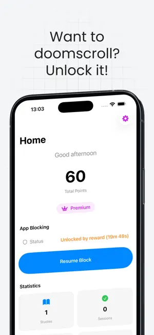 Motivingo:Block Apps and Focus screenshot 1