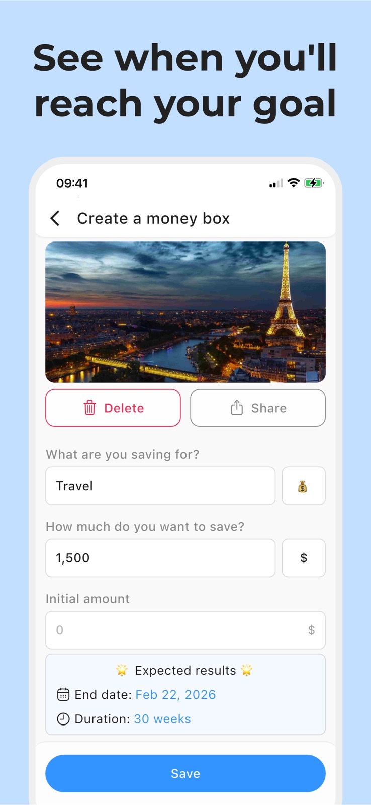 Savings Tracker: My Piggy Bank iphone screenshot 3