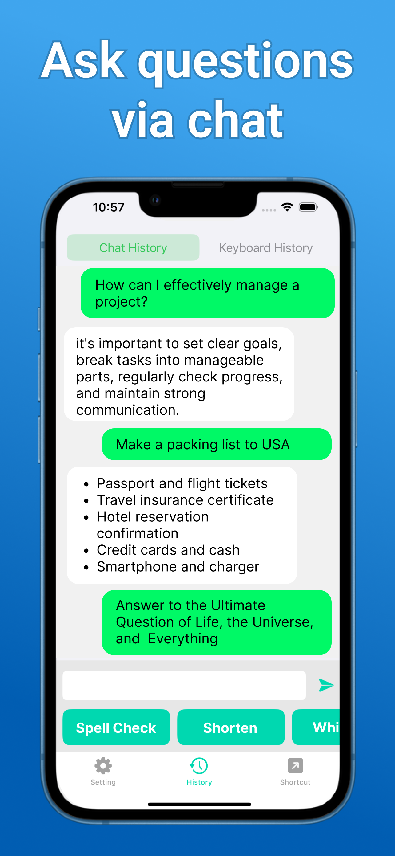 TypeAI Keyboard Spell Grammar screenshot 3