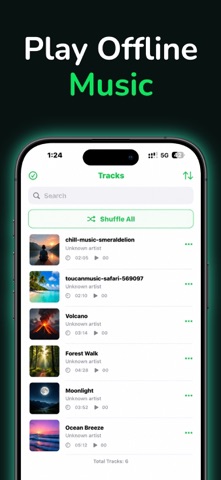 Offline Music Player MP3 Audio Screenshot 1 of 6