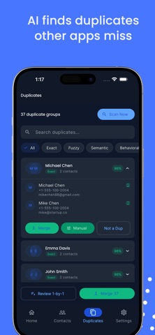 Vertex: Merge Contacts Screenshot 3 of 6