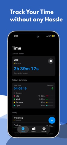Horai – Time Tracker Screenshot 1 of 6