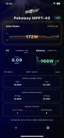 Pekaway Blue screenshot
