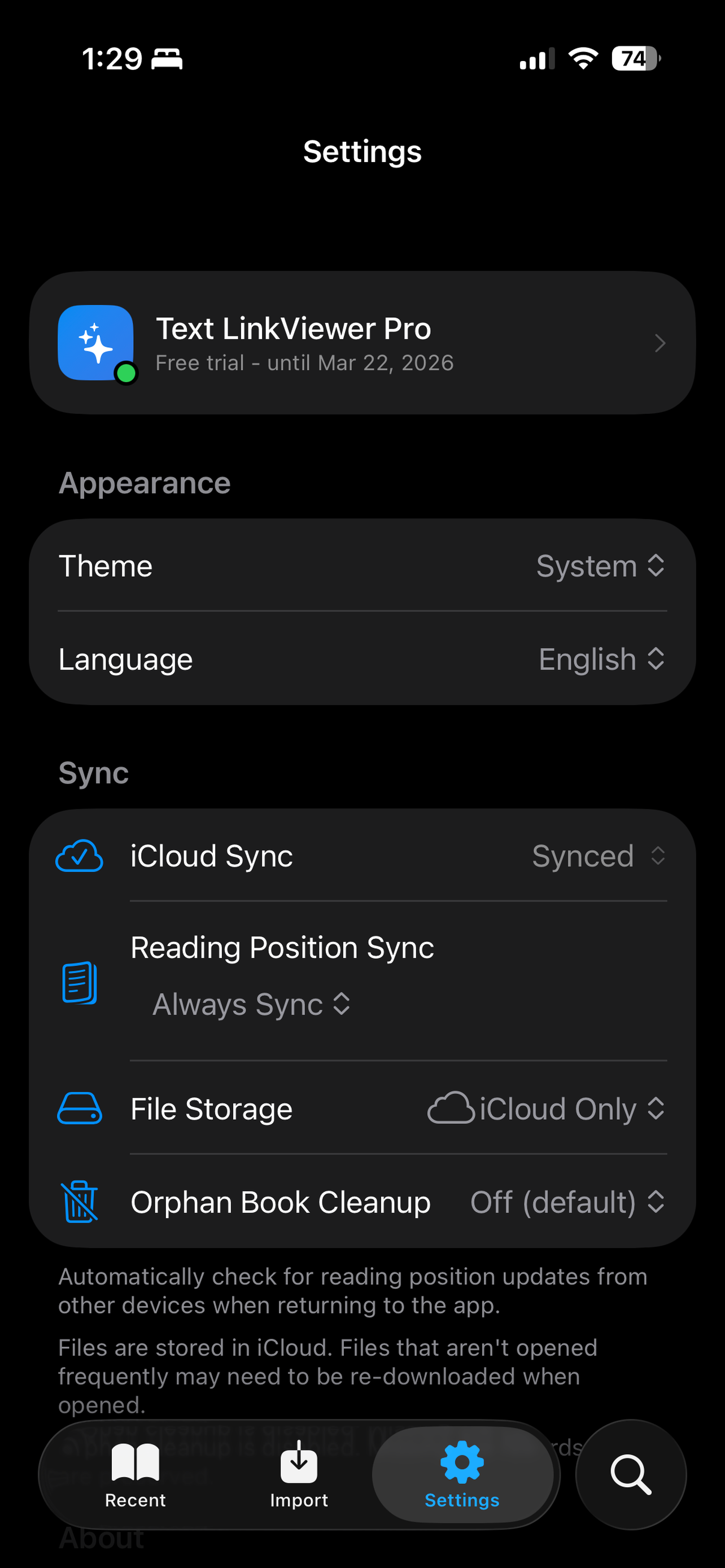 LinkViewer - Text & PDF Reader