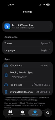 LinkViewer - Text & PDF Reader Screenshot 7 of 7