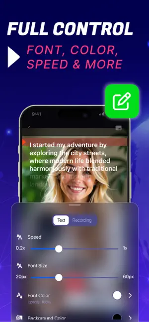 Teleprompter for Video: Smooth screenshot 3