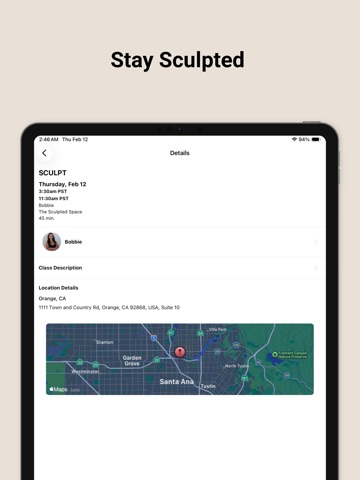 The Sculpted Space iPad screenshot