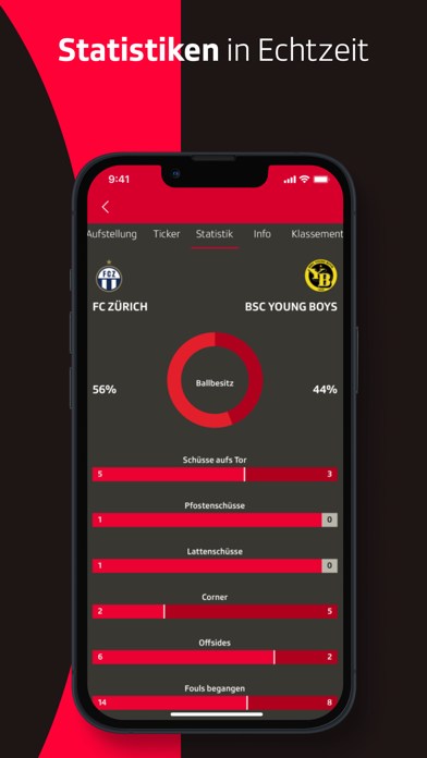 SRF Sport - Live Sport iPhone screenshot 6 - Sports app