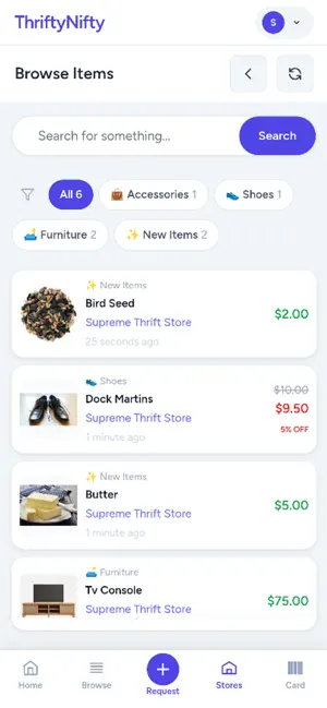 ThriftyNifty screenshot 2