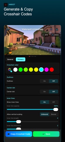 Aimdot - Crosshair Maker Screenshot 2 of 7