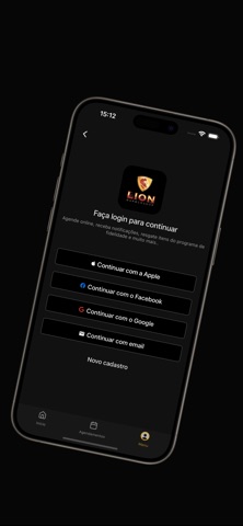 Lion Barbershop iPhone screenshot