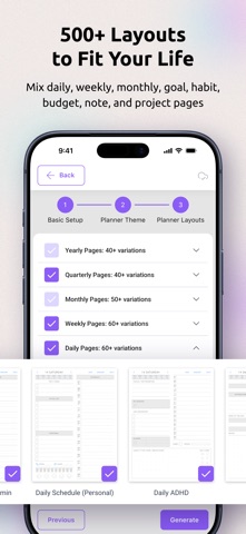 Ultimate Planner App screenshot