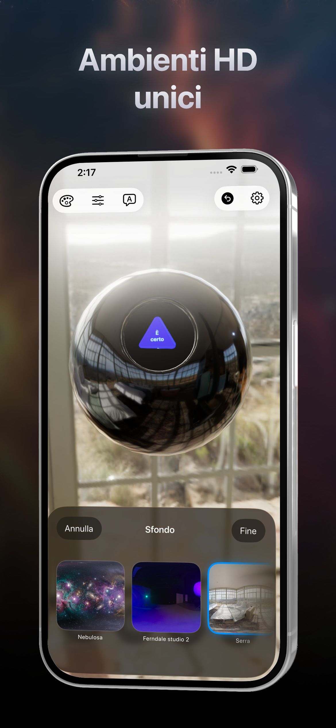 Magic 8 Ball app screenshot 2