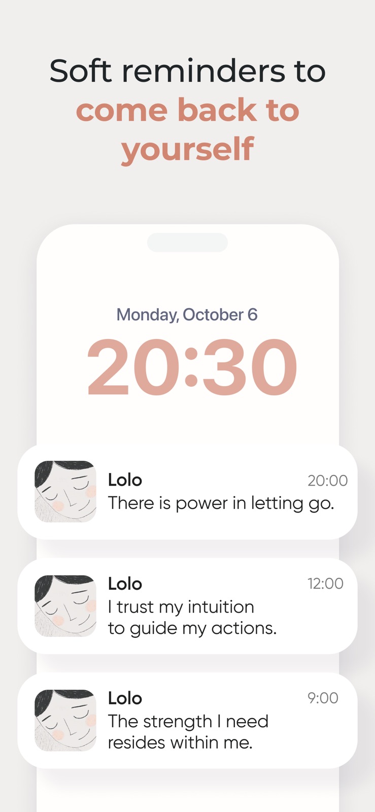 Self-Care Space iphone screenshot 3