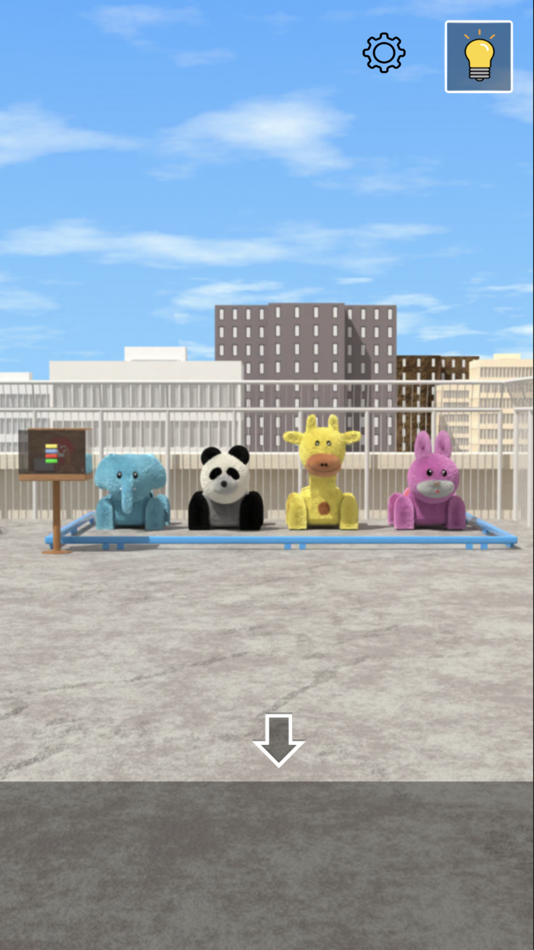 #5. 脱出ゲーム 屋上遊園地 (iOS) 由: Sasaki Keisuke