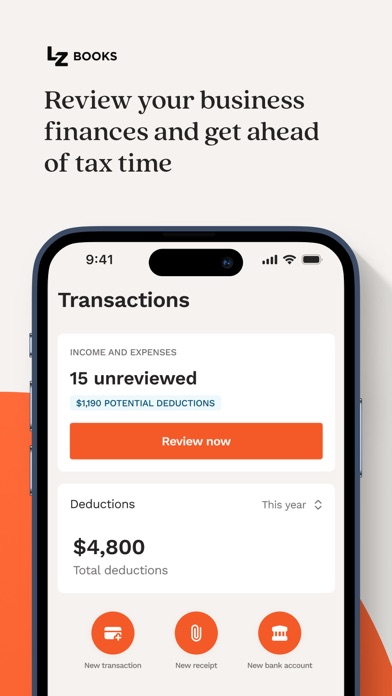 LZ Books iPhone screenshot 2 - Business app